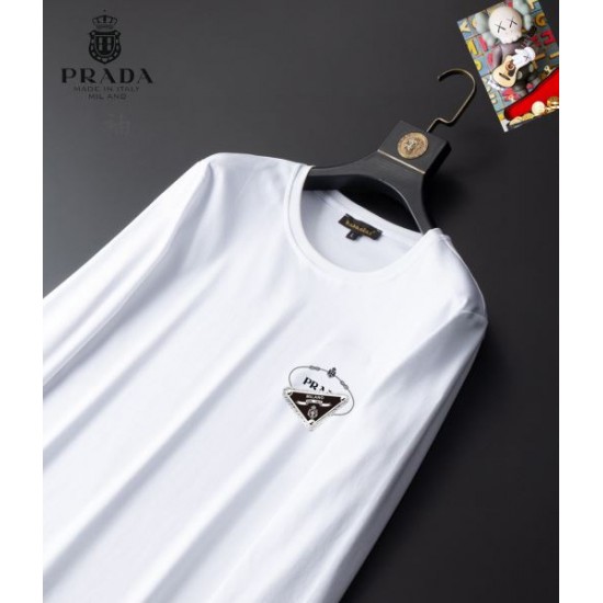 2025FW PRADA プラダ 長袖Tシャツ セールで嬉しい再入荷モデル