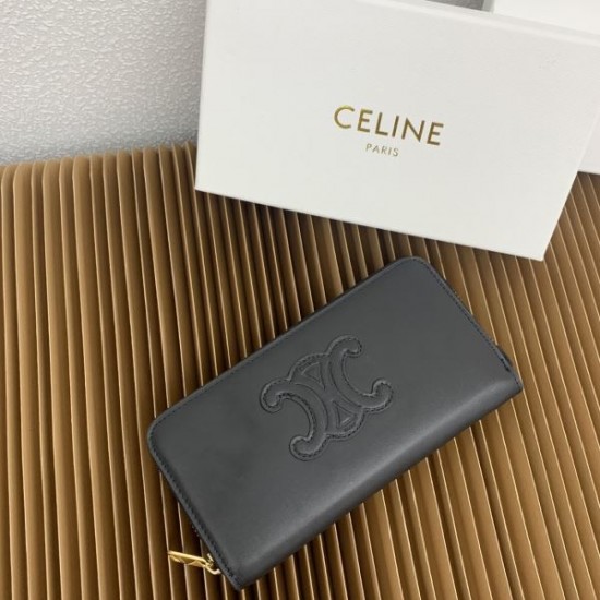 2025FW 長財布 CELINE セリーヌ 冬の雰囲気を引き立てる上品なデザイン