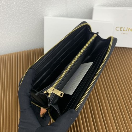 2025FW 長財布 CELINE セリーヌ 冬の雰囲気を引き立てる上品なデザイン