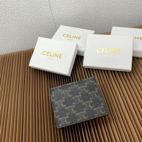 2025FW 二つ折り財布 CELINE セリーヌ 完璧なプレゼントにふさわしいアイテム