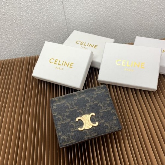 2025FW 二つ折り財布 CELINE セリーヌ 完璧なプレゼントにふさわしいアイテム