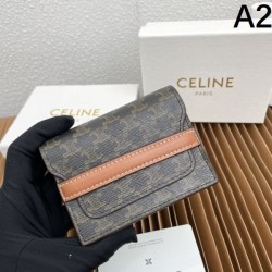 2025FW 二つ折り財布 CELINE セリーヌ 目を引く、視線を集める冬季新作