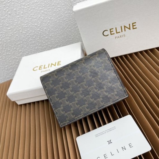2025FW 二つ折り財布 CELINE セリーヌ 目を引く、視線を集める冬季新作