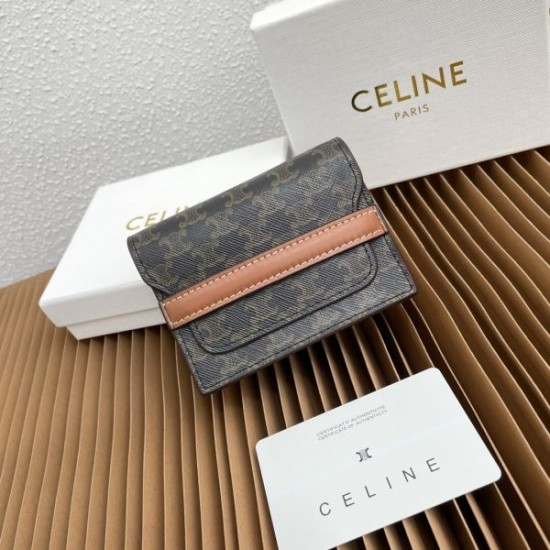 2025FW 二つ折り財布 CELINE セリーヌ 目を引く、視線を集める冬季新作
