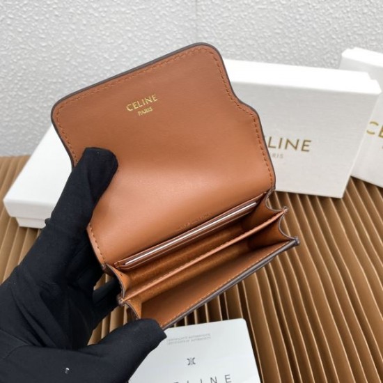 2025FW 二つ折り財布 CELINE セリーヌ 目を引く、視線を集める冬季新作