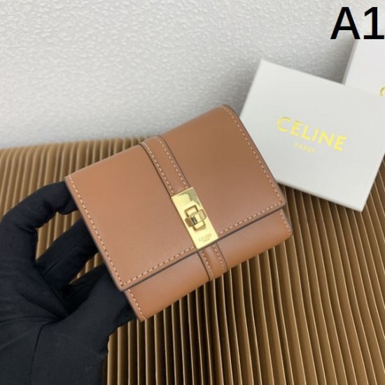 2025FW 三つ折り財布 CELINE セリーヌ 大人の魅力が溢れ出るデザイン