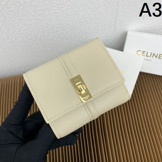 2025FW 三つ折り財布 CELINE セリーヌ 大人の魅力が溢れ出るデザイン