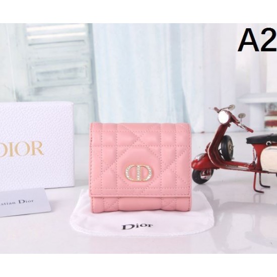2025FW 三つ折り財布 DIOR ディオール 飽きの来ない洗練されたデザイン