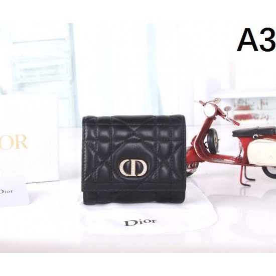2025FW 三つ折り財布 DIOR ディオール 飽きの来ない洗練されたデザイン