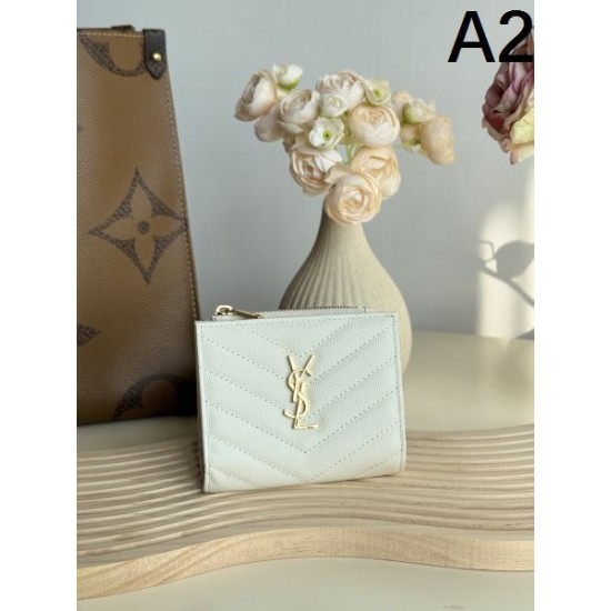 2025FW 二つ折り財布 YSL イヴ サンローラン 大人の女性にぴったりなエレガントなアイテム
