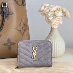 2025FW 二つ折り財布 YSL イヴ サンローラン 秋冬限定色や海外限定の特別アイテム