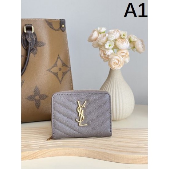 2025FW 二つ折り財布 YSL イヴ サンローラン 秋冬限定色や海外限定の特別アイテム