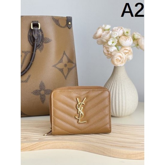 2025FW 二つ折り財布 YSL イヴ サンローラン 秋冬限定色や海外限定の特別アイテム