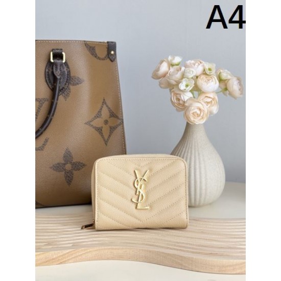 2025FW 二つ折り財布 YSL イヴ サンローラン 秋冬限定色や海外限定の特別アイテム