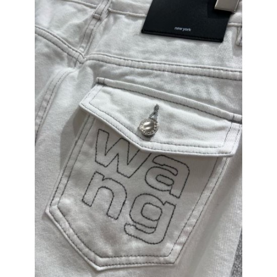 2026新品 デニムパンツ ALEXANDER WANG アレキサンダーワン 最新作期間限定セール