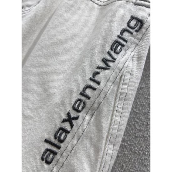 2026新品 デニムパンツ ALEXANDER WANG アレキサンダーワン 最新作期間限定セール