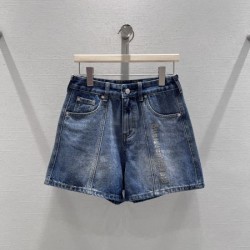 2026新品 デニムショートパンツ ALEXANDER WANG アレキサンダーワン レトロな雰囲気が漂う