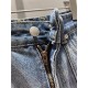 2026新品 デニムショートパンツ ALEXANDER WANG アレキサンダーワン レトロな雰囲気が漂う