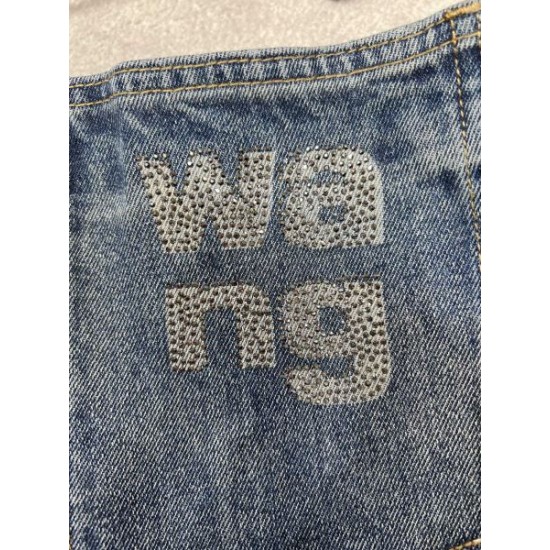 2026新品 デニムショートパンツ ALEXANDER WANG アレキサンダーワン レトロな雰囲気が漂う