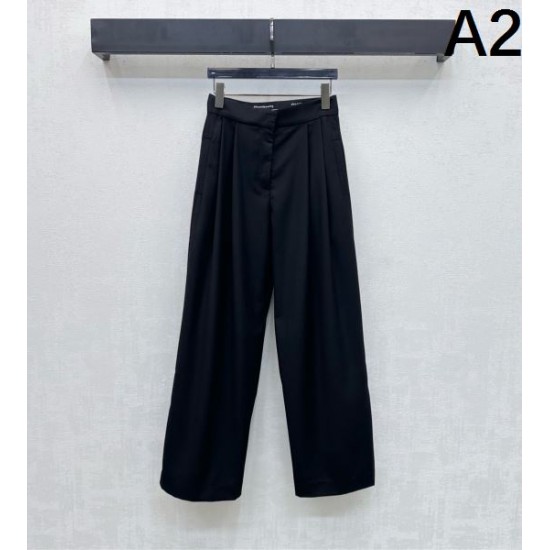 2026新品 ストレートスラックス ALEXANDER WANG アレキサンダーワン 人カジュアルスタイル