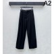 2026新品 ストレートスラックス ALEXANDER WANG アレキサンダーワン 人カジュアルスタイル