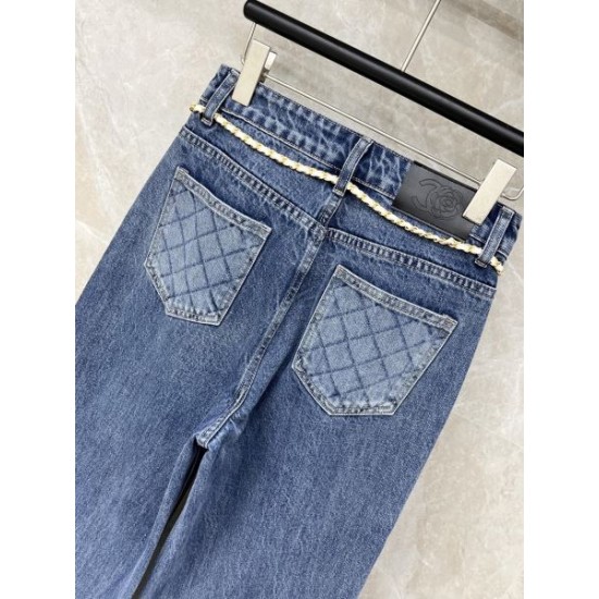2026新品 デニムパンツ CHANEL シャネル ファッションブランド