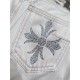 2026新品 デニムパンツ CHROME HEARTS クロムハーツ 好感度が高いアイテム