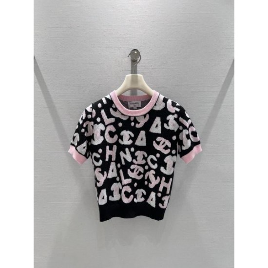 2026新品 半袖ニットトップス CHANEL シャネル 上品に仕上がる名品
