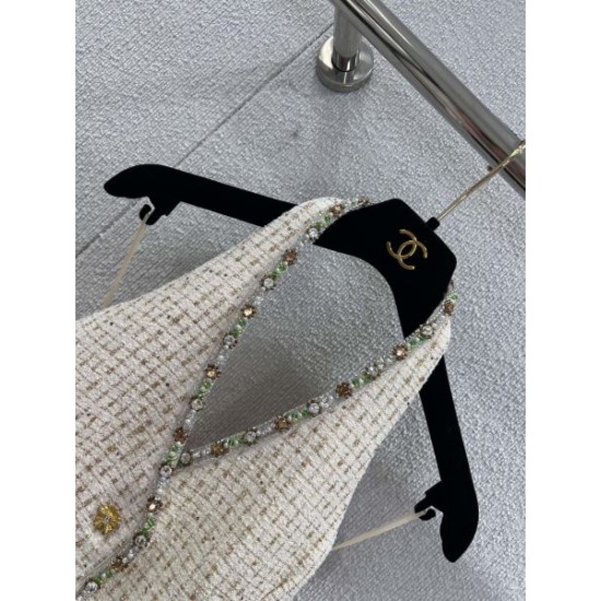2026新品 ホルターネックトップス CHANEL シャネル 限定感漂う華やかデザイン