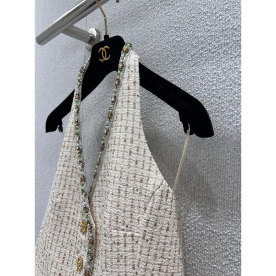 2026新品 ホルターネックトップス CHANEL シャネル 限定感漂う華やかデザイン