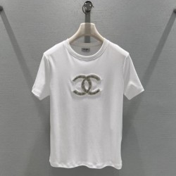 2026新品 半袖Tシャツ CHANEL シャネル 洗練された大人カジュアル