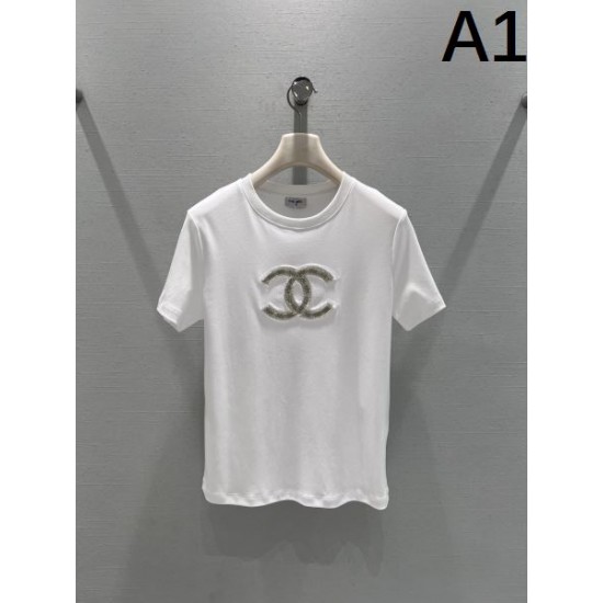 2026新品 半袖Tシャツ CHANEL シャネル 洗練された大人カジュアル
