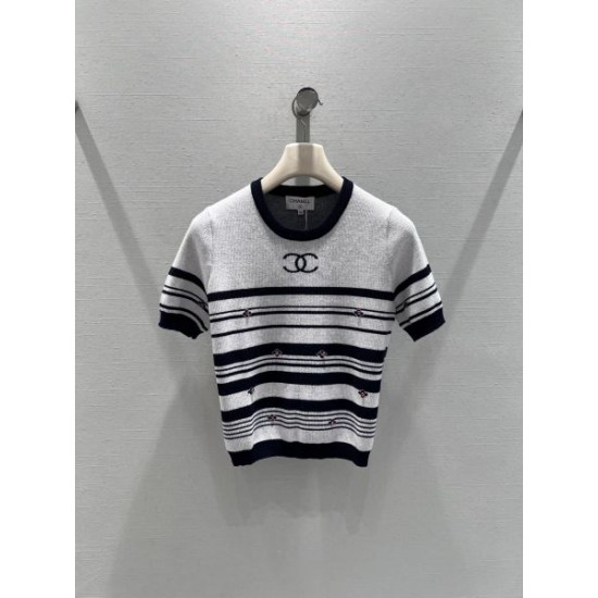 2026新品 半袖ニットトップス CHANEL シャネル 程よいカジュアル感が魅力