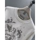 2026新品 半袖ニットトップス DIOR ディオール 今季注目のトレンドアイテム