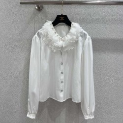 2026新品 長袖シャツ CHANEL シャネル こなれ感際立つ上品シルエット