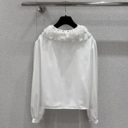 2026新品 長袖シャツ CHANEL シャネル こなれ感際立つ上品シルエット