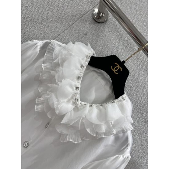 2026新品 長袖シャツ CHANEL シャネル こなれ感際立つ上品シルエット
