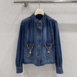 2026新品 デニムジャケット CHLOE クロエ 着回し力抜群の万能カラー