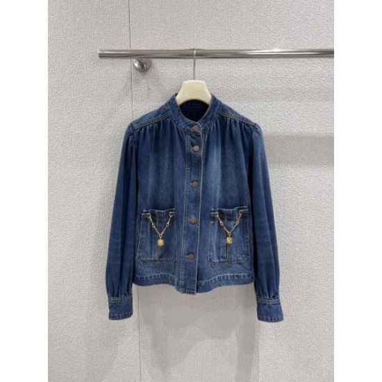 2026新品 デニムジャケット CHLOE クロエ 着回し力抜群の万能カラー
