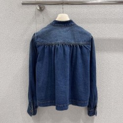 2026新品 デニムジャケット CHLOE クロエ 着回し力抜群の万能カラー