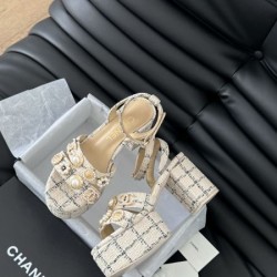 2025SS CHANEL シャネル 定番人気薄手柔らか レディースサンダル