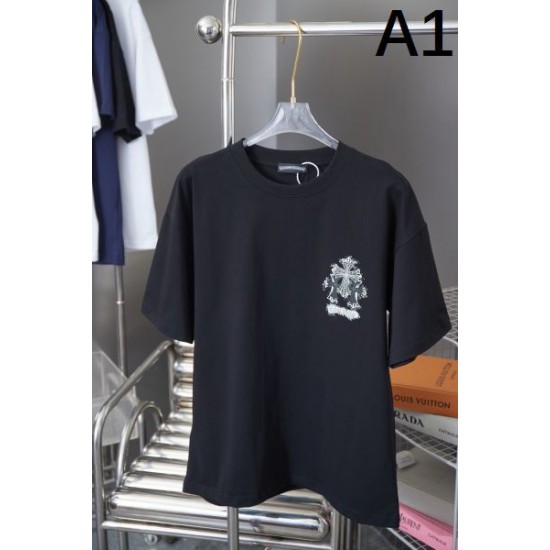 2025SS 半袖Tシャツ CHROME HEARTS クロムハーツ 海外大人気 2025SS 半袖Tシャツ CHROME HEARTS クロムハーツ 海外大人気