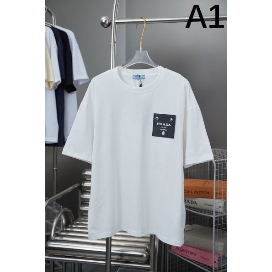 2025SS 半袖Tシャツ PRADA プラダ ファッション感度の高い