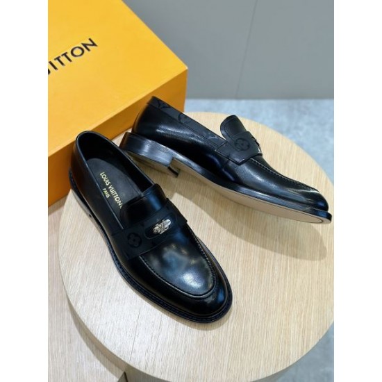 LOUIS VUITTON ルイヴィトン 2025SS 大変お得 メンズ用 ビジネスシューズ LOUIS VUITTON ルイヴィトン 2025SS 大変お得 メンズ用 ビジネスシューズ