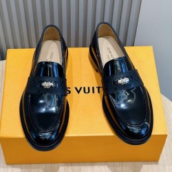 LOUIS VUITTON ルイヴィトン 2025SS 一目惚れ メンズ用 ビジネスシューズ 