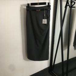 2025SS ロングスカート HERMES エルメス 海外セレブが注目アイテム