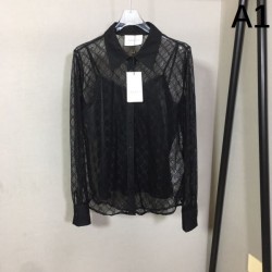 2025SS 長袖シャツ GUCCI グッチ 人カジュアルスタイル