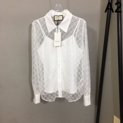 2025SS 長袖シャツ GUCCI グッチ 人カジュアルスタイル