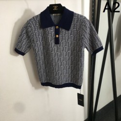 2025SS 半袖ニット FENDI フェンデイ ファッション感度の高い