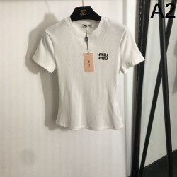 2025SS 半袖Tシャツ MIU MIU ミュウミュウ 新作いきなり値下げ！ 